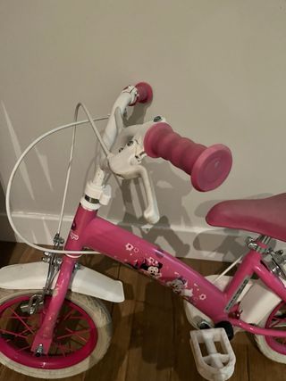 Bicicleta infantil rosa Minnie Mouse