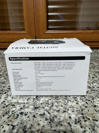 Videocámara 4K DVcam