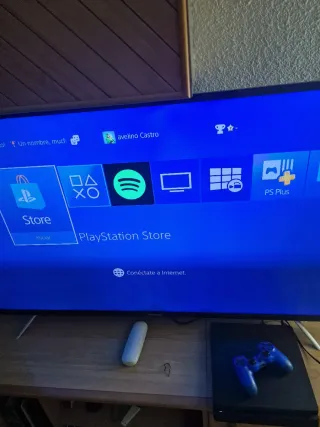 PS4 Slim Nero e Blu + Call of Duty. 500 GB