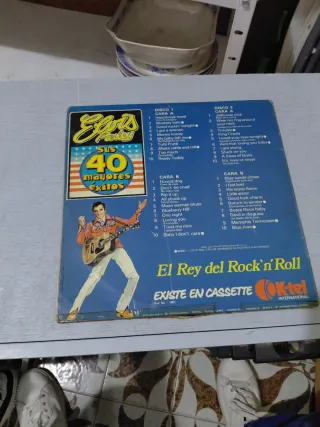 Elvis Presley Sus 40 Mayores Exitos Vinilo