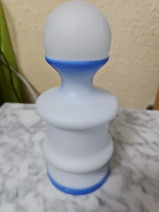 Juego tocador vintage porcelana azul