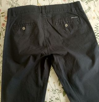 PANTALÓN CHINO NIÑO 15 - 16 AÑOS AZUL MARINO
