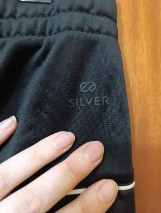 Pantalón chándal Silver Negro