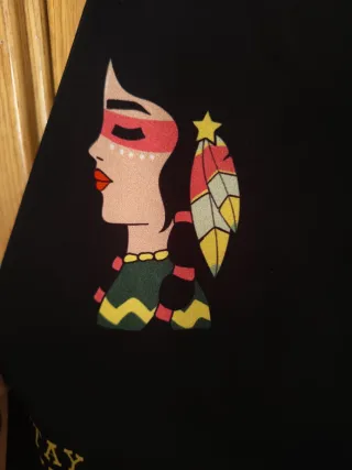 Camisa Aire Retro Estampada XL