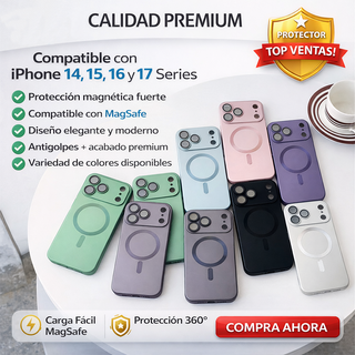 Funda iPhone 17/ 16/ 15/ con MAGSAFE ALTA CALIDAD