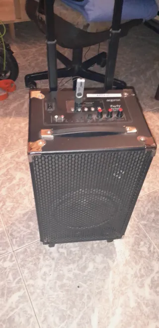 Altavoz Portátil aqpro Negro