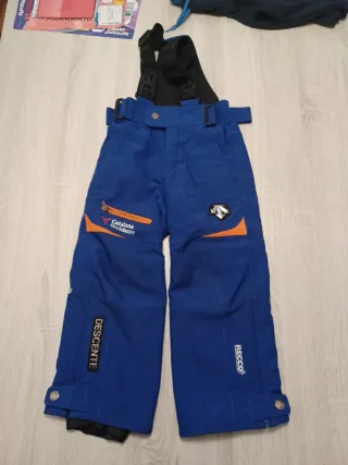 Pantalón esquí niño Descente azul