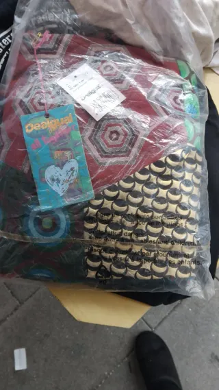 Puff Desigual Patchwork Multicolor