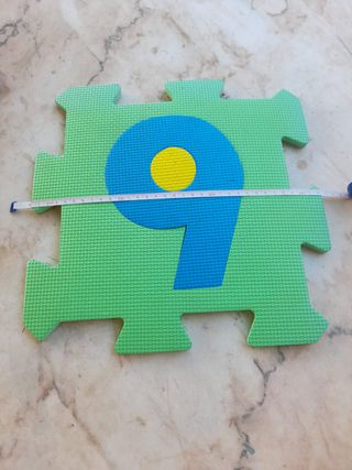 Rompecabezas Goma EVA Niños Número 2