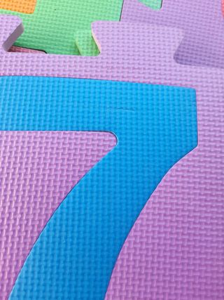 Rompecabezas Goma EVA Niños Número 2