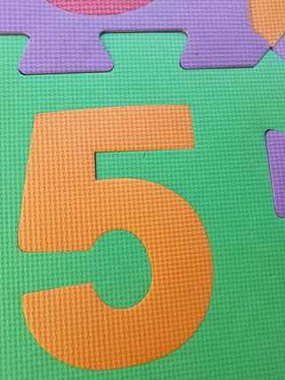 Rompecabezas Goma EVA Niños Número 2