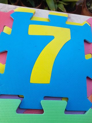 Rompecabezas Goma EVA Niños Número 2