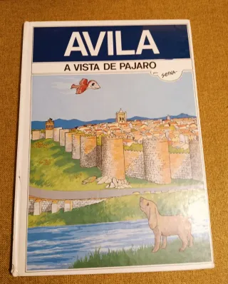Libro Ávila a vista de pájaro 1983
