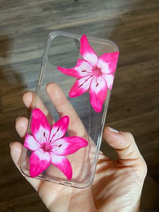 Funda iPhone 12/12 Pro Flores Rosas