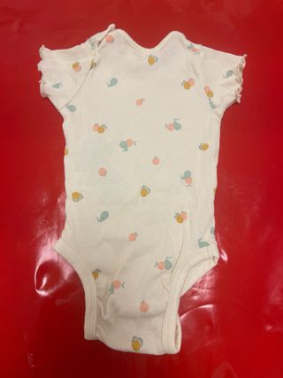 Body bebé estampado frutas