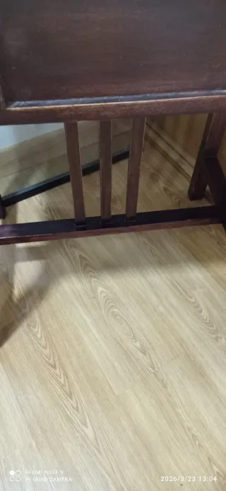 Tocador antiguo madera y mármol