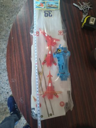 5 barcos juguete bullycan años 80 plastico kiosco