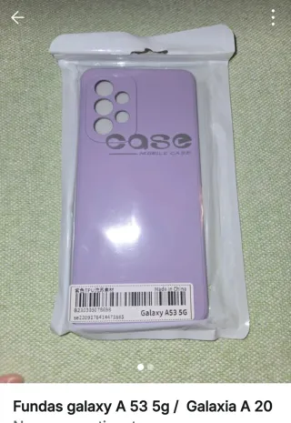 Custodia Samsung Galaxy A53 5G Viola