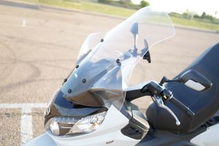 Maxiscooter SYM 400i ABS Blanca