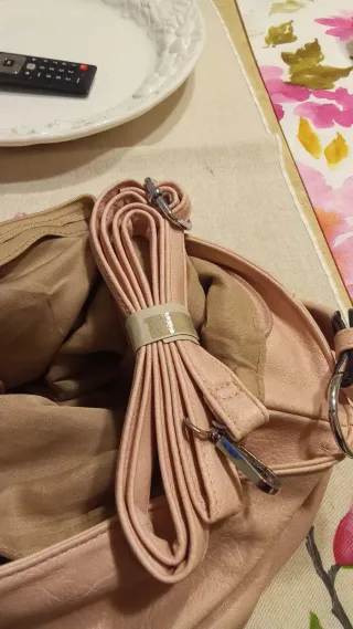 Borsa a spalla rosa
