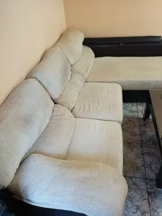 Regalo sofá modular beige y marrón