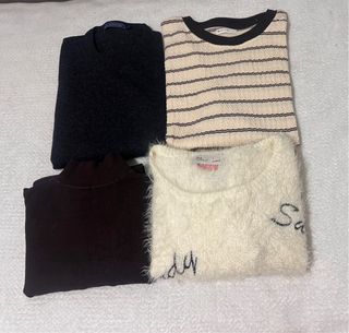 Lote 4 jerséis mujer