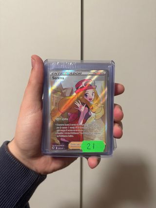 Carta Pokémon Entrenador Serena Español