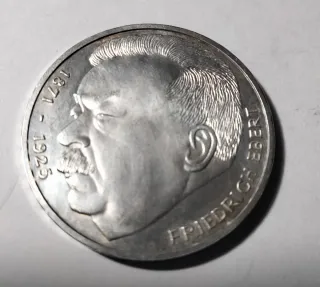 5 MONEDAS ALEMANAS DE 5 MARCOS DE PLATA