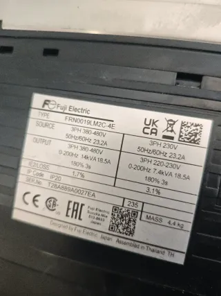 Variador Fuji Electric 7.5kW FRN0019