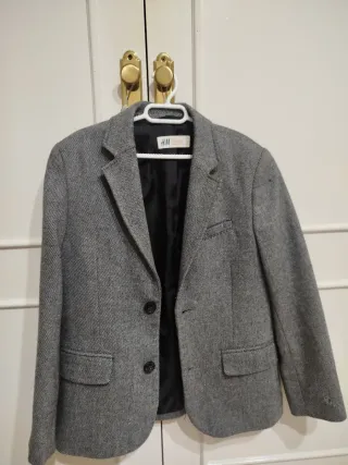 Chaqueta niño H&M gris