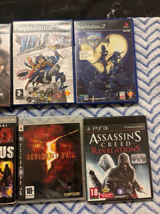 Lote 10 Giochi PS2 + 2 Giochi PS3