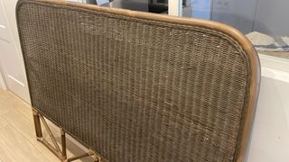 Cabecero de mimbre y ratán