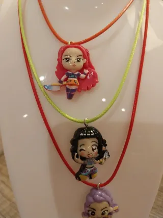 Lote 3 collares Kpop Huntrix