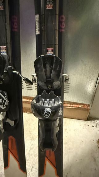 Sci Salomon con attacchi + scarponi Salomon 26.5