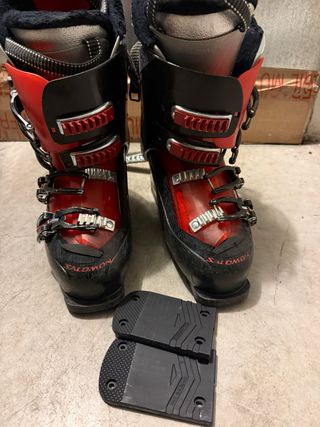 Sci Salomon con attacchi + scarponi Salomon 26.5