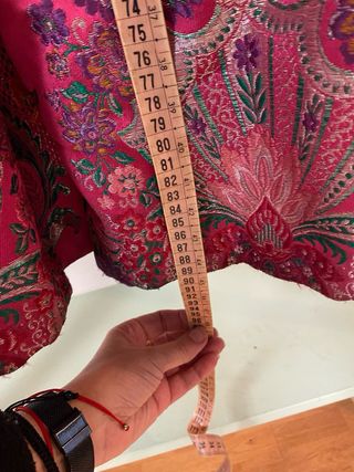 Traje de Fallera Niña fucsia con dos pares de zapt