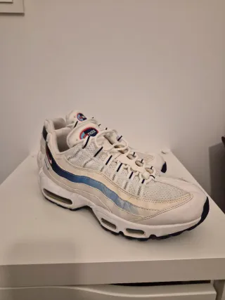Nike Air Max 95 Blancas y Azules