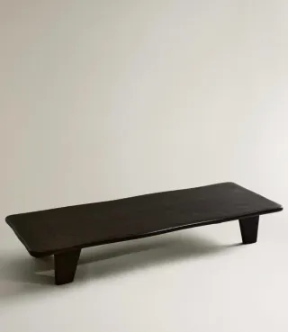 Mesa centro madera abeto Zara Home
