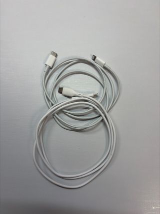 2 Cables USB-C a Lightning iPhone