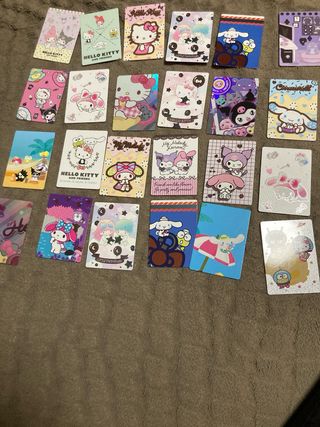 Cambio o vendo Cartas Sanrio Hello Kitty y Amigos