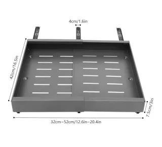 Cajones telescópicos metálicos (2 unidades)