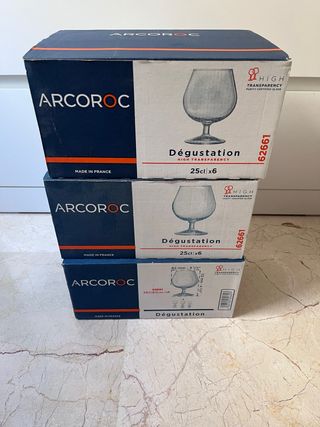 Arcoroc Vasos Dégustation 25cl x6
