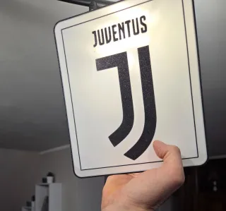 Lampada LED 3D Juventus Ricaricabile