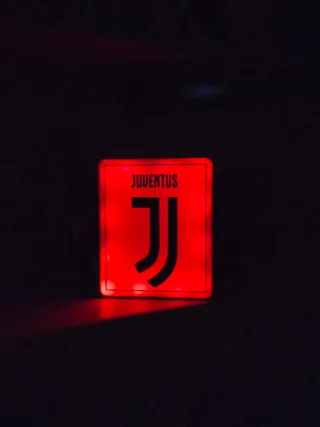 Lampada LED 3D Juventus Ricaricabile