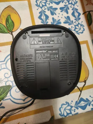 Radio Despertador BRIGMTON 220V