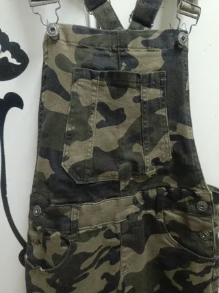 Peto militar camuflaje talla XS