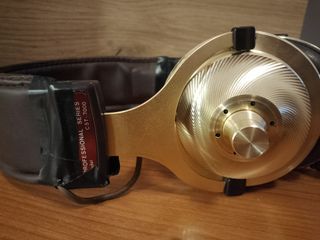 Auriculares Presonic CST-7000 Vintage Dorados