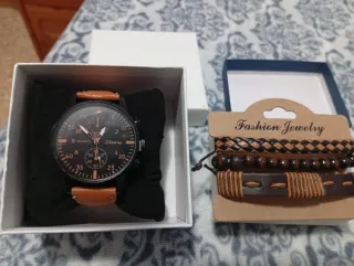 Reloj Shaarms para hombre con pulseras