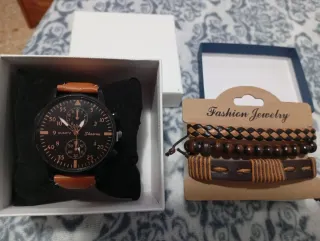 Reloj Shaarms para hombre con pulseras