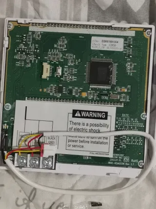 Mando Aire Acondicionado LG PQRCVSL0QW